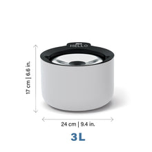 Load image into Gallery viewer, Abreuvoir intelligent Zeus Oasis Plus - Gris pâle