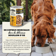 Load image into Gallery viewer, Conserve pour chien ACANA Recette au poulet avec bouillon d’os