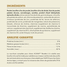 Load image into Gallery viewer, Conserve pour chien ACANA Recette au poulet avec bouillon d’os