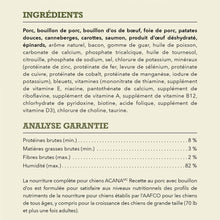 Load image into Gallery viewer, Conserve pour chien ACANA Recette au porc avec bouillon d’os