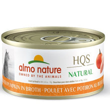 Load image into Gallery viewer, Almo Nature HQS Natural chat - Poulet avec potiron au bouillon