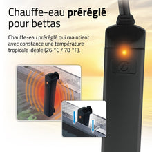 Load image into Gallery viewer, Aquarium équipé haut de gamme Fluval pour bettas - 22,7 L (6 gal US)