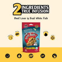 Load image into Gallery viewer, Benny Bully's Gâteries pour chat - Foie boeuf & poisson 25 gr