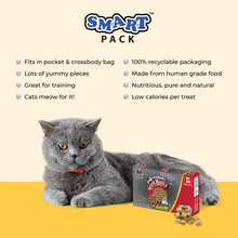 Load image into Gallery viewer, Benny Bully's Gâteries pour chat - Smart Packs Mini - Foie et cœur de bœuf 18 gr