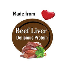 Load image into Gallery viewer, Benny Bully's Gâteries pour chat - Smart Packs Mini - Foie et cœur de bœuf 18 gr