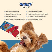 Load image into Gallery viewer, Benny Bully's Gâteries pour chien - Smart Packs Mini - Foie de boeuf avec bleuet 18 gr