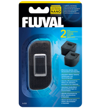 Load image into Gallery viewer, Cartouche de charbon pour nanoaquarium Fluval, paquet de 2