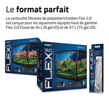 Load image into Gallery viewer, Cartouches de polyester/charbon Flex 2.0 Fluval - Paquet de 3