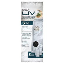 Load image into Gallery viewer, Cartouches filtrantes de polyester/charbon LIV Fluval - Paquet de 3