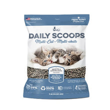 Load image into Gallery viewer, Litière de papier recyclé Daily Scoops Cat Love Multi-chats, parfumée