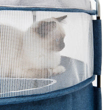 Load image into Gallery viewer, Château Vesper, bleu, Diam. 48 cm (19 po) x H. 83 cm (33 po)