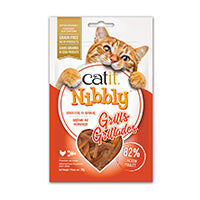 Load image into Gallery viewer, Catit Nibbly tender grills for cats with chicken and lobster 30g