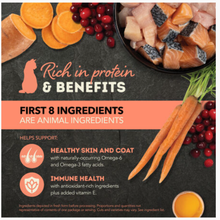 Load image into Gallery viewer, Conserve pour chat ACANA Morceaux dans le bouillon Recette au saumon et au poulet