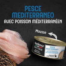 Load image into Gallery viewer, Conserve pour chat Nutrience Trattoria 85 gr - Mousse aux poisson