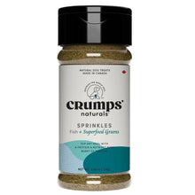 Load image into Gallery viewer, Crumps' Naturals Gâteries pour chien - Flocons à saupoudrer - Poisson + Superaliment vert 110 gr