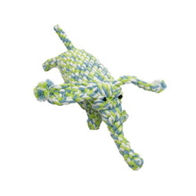 Load image into Gallery viewer, Define Planet Jouet pour chien en coton naturel "Cottonpals" - Abby L'éléphant