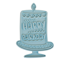 Load image into Gallery viewer, Dexypaws Tapis De Léchage Stimulant En Forme De Gâteau De Fête, Bleu