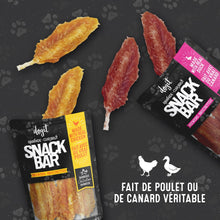Load image into Gallery viewer, Dogit Gâteries Snack Bar - Brochettes de poulet et peau de bœuf - 15 cm - 100 gr