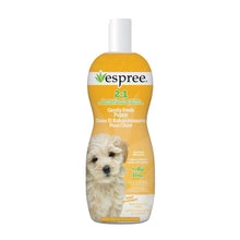 Load image into Gallery viewer, Espree Shampoing et revitalisant 2 en 1 pour chiot - Doux - Parfum de poudre pour bébé 591 ml