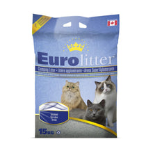 Load image into Gallery viewer, Eurolitter Litière agglomérante inodore – 15 kg