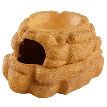 Load image into Gallery viewer, Grotte en céramique Big Rock Exo Terra avec couvercle