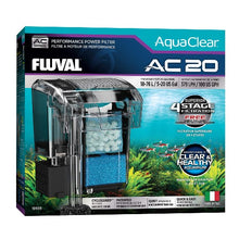 Load image into Gallery viewer, Fluval Filtre à moteur AC20 AquaClear, 18-76 L (5-20 gal)