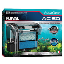 Load image into Gallery viewer, Fluval Filtre à moteur AC50 AquaClear, 76-190 L (20-50 gal)
