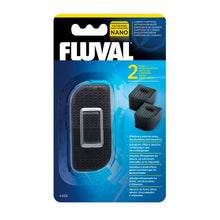 Load image into Gallery viewer, Cartouche de charbon pour nanoaquarium Fluval, paquet de 2