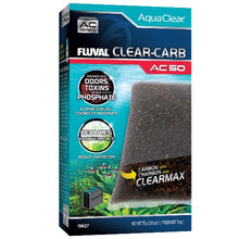 Load image into Gallery viewer, Fluval Masse filtrante Clear-Carb pour filtre à moteur AC50 AquaClear, 75 g