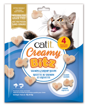 Load image into Gallery viewer, GÂTERIES CATIT CREAMY BITZ Saumon et crevette