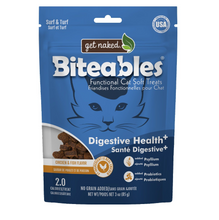 Load image into Gallery viewer, Get Naked "biteables" Chat Santé Digestive, Gâteries Tendres, Sans Grains poulet fruits de mer