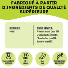 Load image into Gallery viewer, Granville Island - Gâteries de poitrine de poulet déshydraté pour chien et chat 80 gr