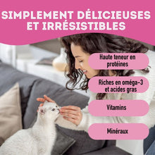 Load image into Gallery viewer, Granville Island - Gâteries de saumon sauvage déshydraté pour chien et chat 85 gr