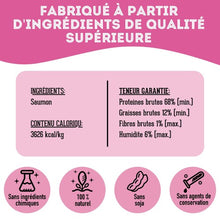 Load image into Gallery viewer, Granville Island - Gâteries de saumon sauvage déshydraté pour chien et chat 85 gr