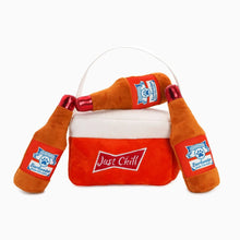 Load image into Gallery viewer, Hugsmart Jouet en peluche pour chien - Cache-cache - Glacière à bieres
