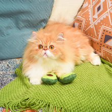 Load image into Gallery viewer, Hugsmart "Meow Buddies" Jouet en peluche avec herbe à chat - Duo d'avocat
