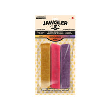 Load image into Gallery viewer, Jawgler Gâterie de fromage à mâcher - Saveurs assorties - Paquet de 3 unités