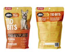 Load image into Gallery viewer, Jay's Tid Bits Gâteries dentaire pour chien, Saveur de foie