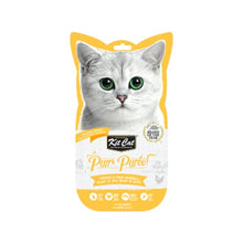 Load image into Gallery viewer, Kit Cat Purr Purées - Poulet et fibre (Contrôle des boules de poils)