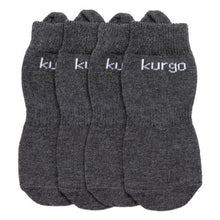 Load image into Gallery viewer, Kurgo Bas pour chien "Blaze" ensemble de 4, Gris
