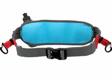 Load image into Gallery viewer, Kurgo Ceinture d'excursion / de coureur "On-Trail" ajustable, Rouge et bleu