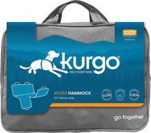 Load image into Gallery viewer, Kurgo Housse pour sièges de voiture - Style hamac - Rover - Gris charbon