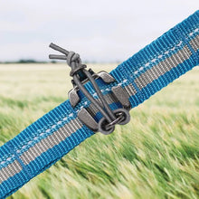 Load image into Gallery viewer, Kurgo Laisse "Stub RSG" conception en échelle ajustable, Bleu côtier / gris charbon