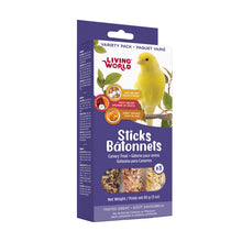 Load image into Gallery viewer, Living World Gâteries pour serins - Paquet de 3 saveurs - 85 gr