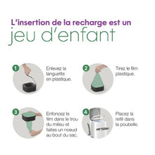 Load image into Gallery viewer, Litter Genie Recharge Jumbo Eco pour poubelle Litter Genie, Dure jusqu'à 4 mois