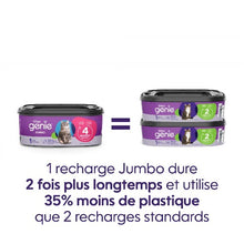 Load image into Gallery viewer, Litter Genie Recharge Jumbo pour poubelle Litter Genie, Dure jusqu'à 4 mois