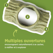 Load image into Gallery viewer, Living World Cachette comestible - Tronc d'arbre - Verte - 170 gr (5,9 oz)