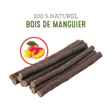 Load image into Gallery viewer, Gâteries à mâcher Living World Green, bâtonnets de manguier, paquet de 10