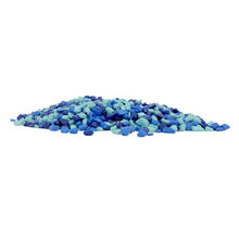 Load image into Gallery viewer, Gravier Marina Betta, bleu en trois tons, 500 g (1,1 lb)