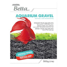 Load image into Gallery viewer, Gravier Marina Betta, noir, 500 g (1,1 lb)